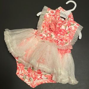 Nicole Miller 3 piece set size 6-9 months - NWT